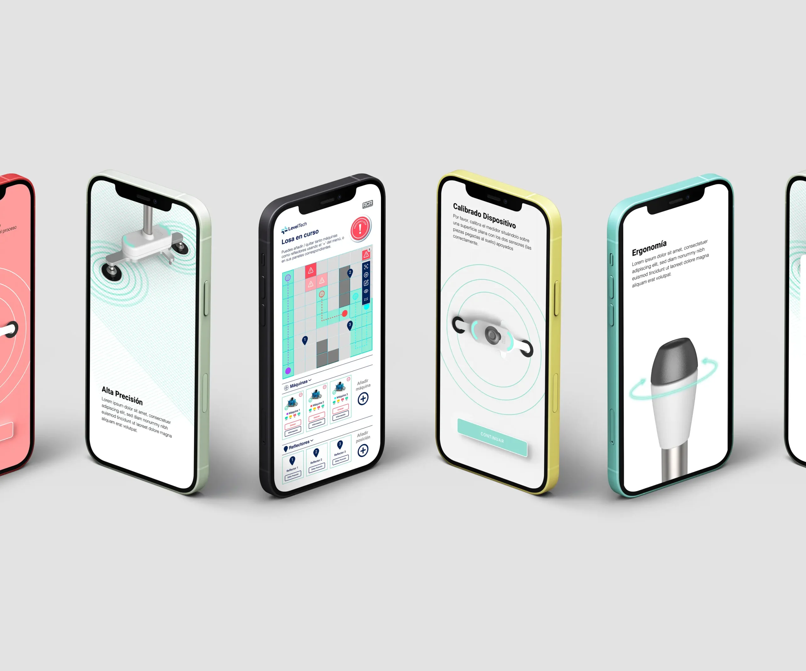 Leveltech app medicion